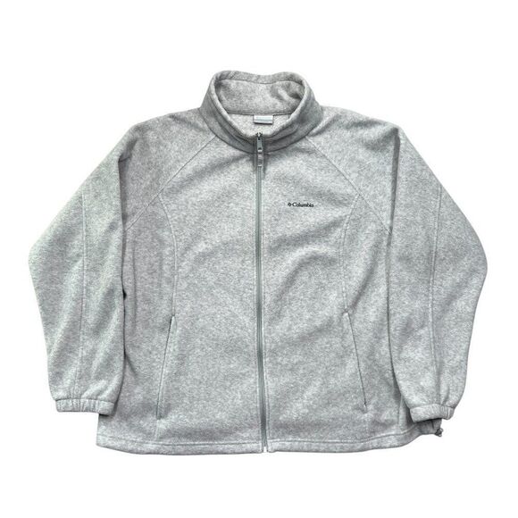 Columbia Men's Size XXL Three Lakes Full Zip Fleece Jacket - Picture 1 of 12